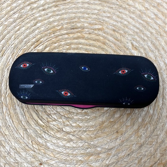 Nicole Miller Fun Print Eyeglasses Case - Picture 3 of 11